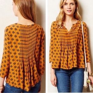 Vanessa Virginia Mahdia Boho top from Anthropologie